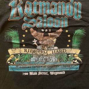 1995 Katmandu Saloon t shirt